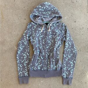 Y2k/Fairy Element Zip-Up Hoodie